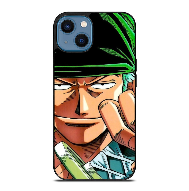RORONOA ZORO ONE PIECE CARTOON iPhone 14 Case Cover