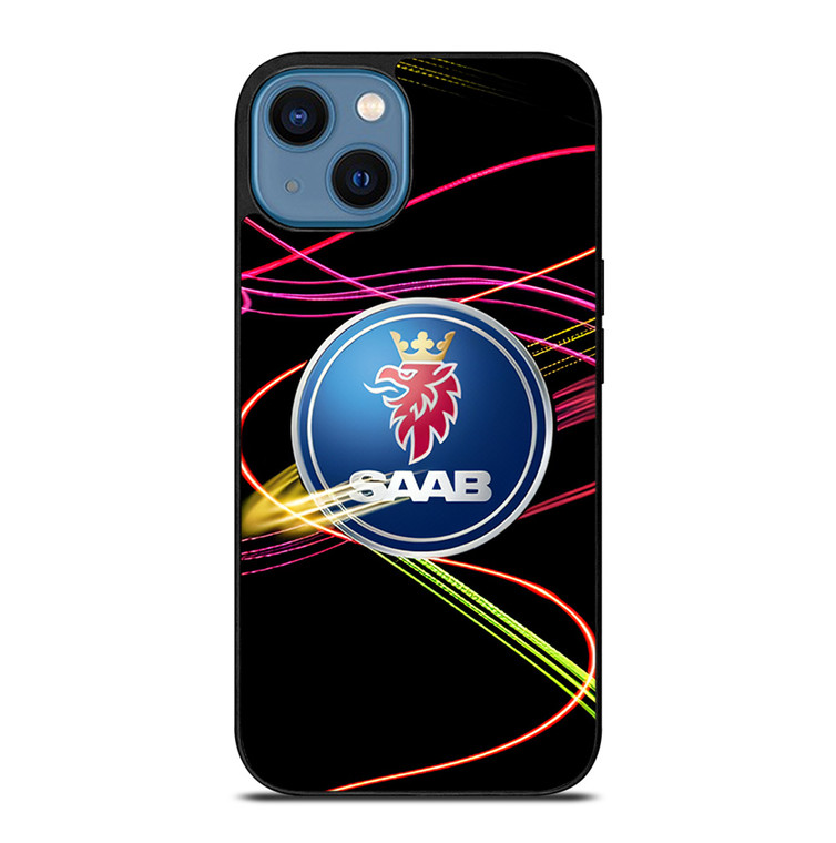 SAAB AB AEROSPACE EMBLEM iPhone 14 Case Cover