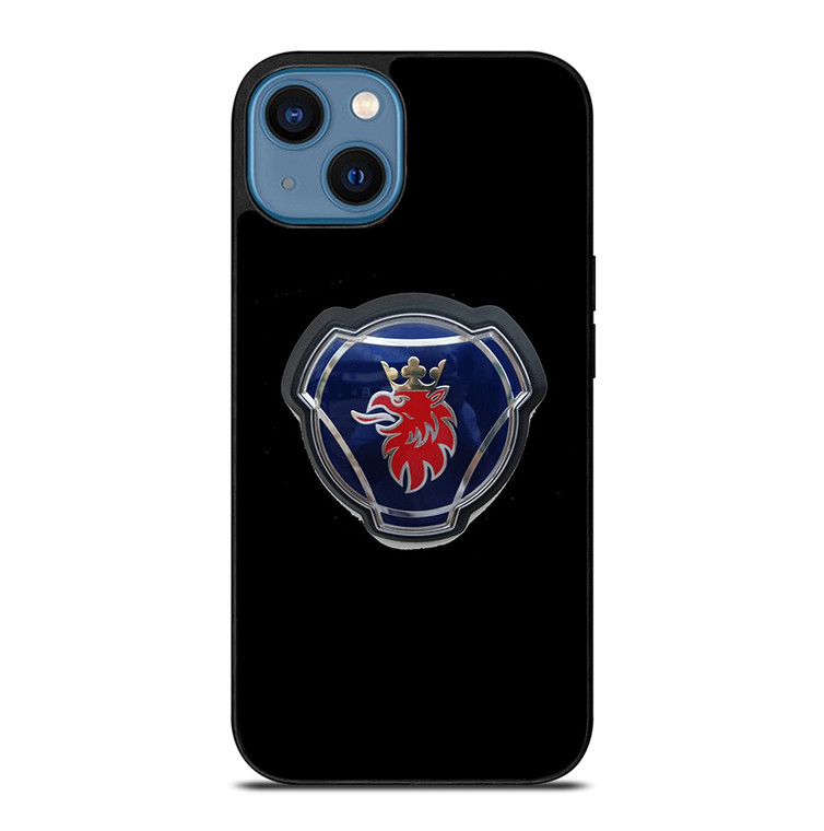 SAAB AB AEROSPACE LOGO iPhone 14 Case Cover