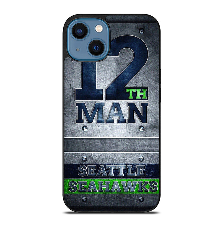 SEATTLE SEAHAWKS 12 MAN iPhone 14 Case Cover