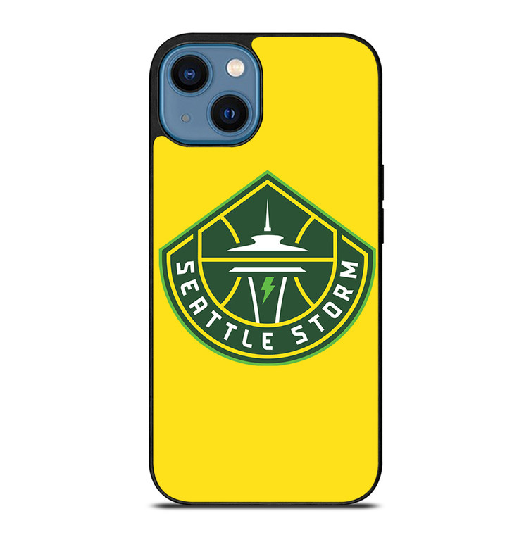 SEATTLE STORM WOMEN NBA LOGO iPhone 14 Case Cover