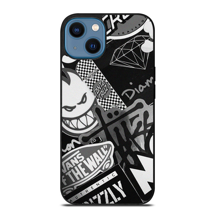 SKATEBOARD BRAND LOGO COLLECTION iPhone 14 Case Cover