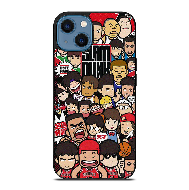 SLAM DUNK CARTOON BASKETBALL iPhone 14 Case Cover
