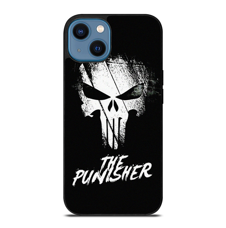 THE PUNISHER BRUSHED LOGO iPhone 14 Case Cover
