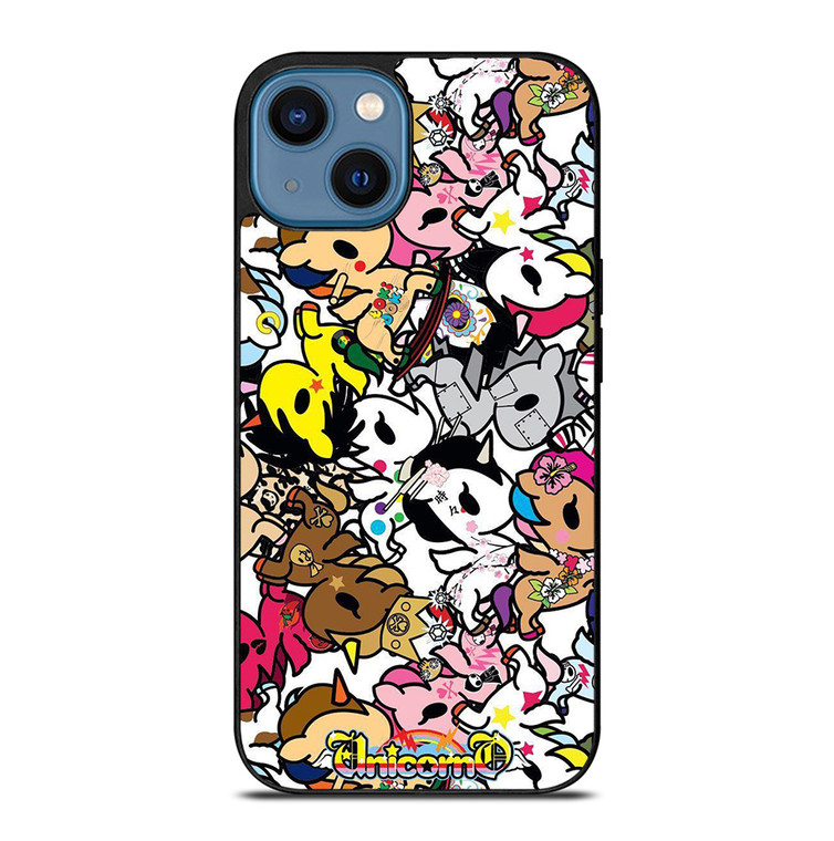 TOKIDOKI UNICORN COLLAGE iPhone 14 Case Cover