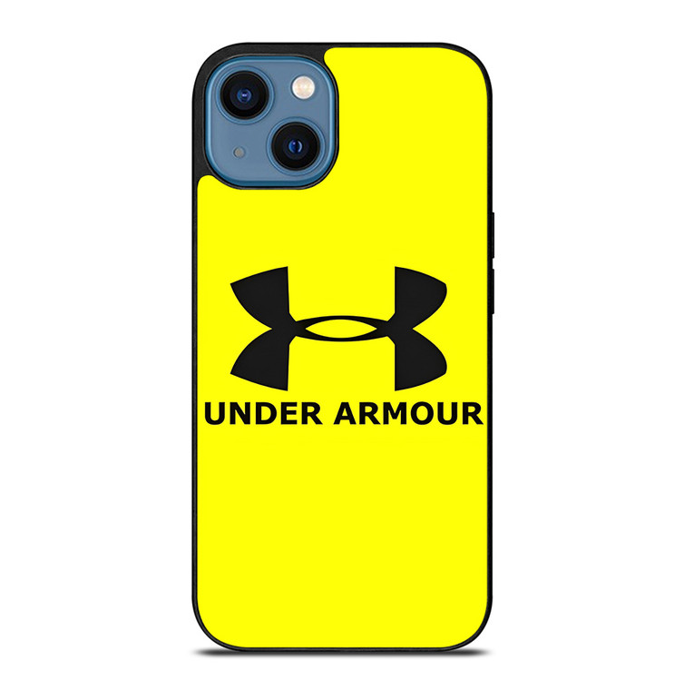UNDER ARMOUR YELLOW LOGO ICON iPhone 14 Case Cover
