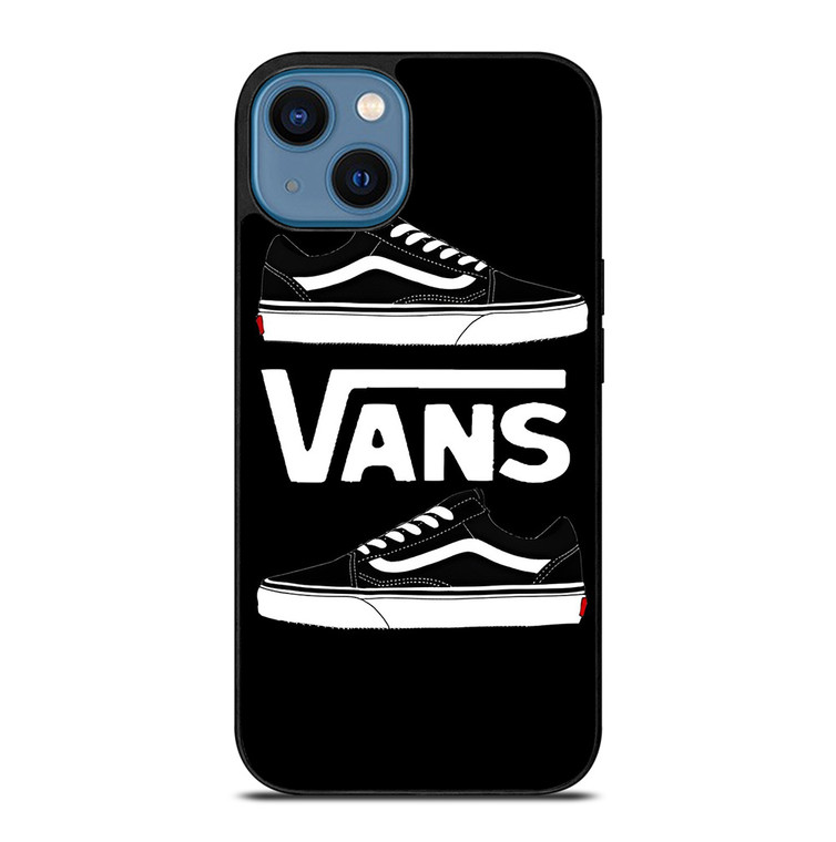 VANS OLD SKOOL BLACK iPhone 14 Case Cover