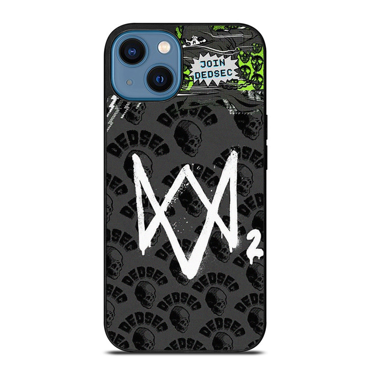 WATCH DOGS 2 GAMES ICON iPhone 14 Case Cover