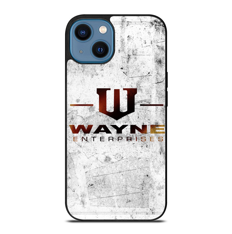 WAYNE ENTERPRISES WHITE LOGO iPhone 14 Case Cover