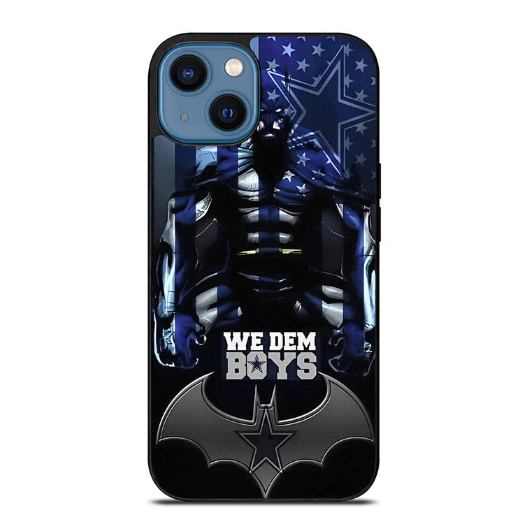WE DEM BOYS DALLAS COWBOYS BATMAN iPhone 14 Case Cover