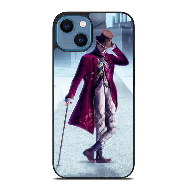WILLY WONKA TIMOTHEE CHALAMET MOVIES iPhone 14 Case Cover