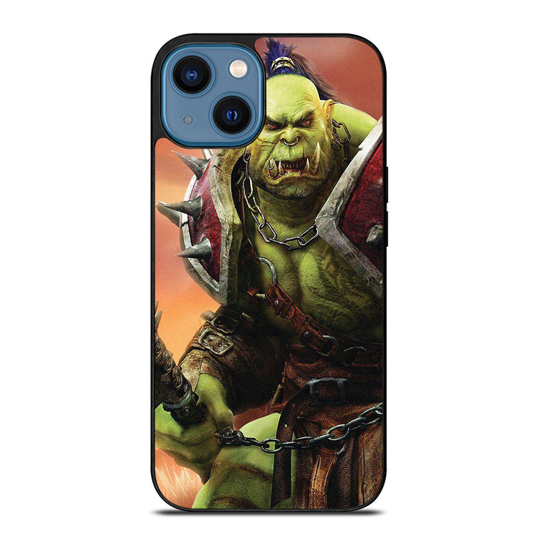 WORLD OF WARCRAFT ORC GAMES iPhone 14 Case Cover