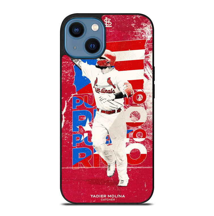 YADIER MOLINA SAINT LOUIS CARDINALS MLB iPhone 14 Case Cover