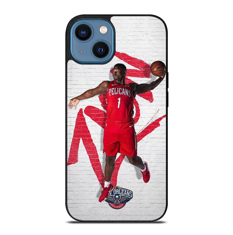 ZION WILLIAMSON NEW ORLEANS PELICANS NBA 2 iPhone 14 Case Cover