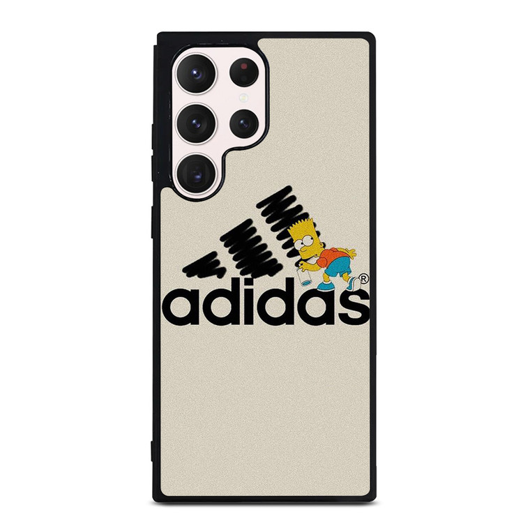 ADIDAS BART SIMPSONS CARTOON LOGO Samsung Galaxy S23 Ultra Case Cover