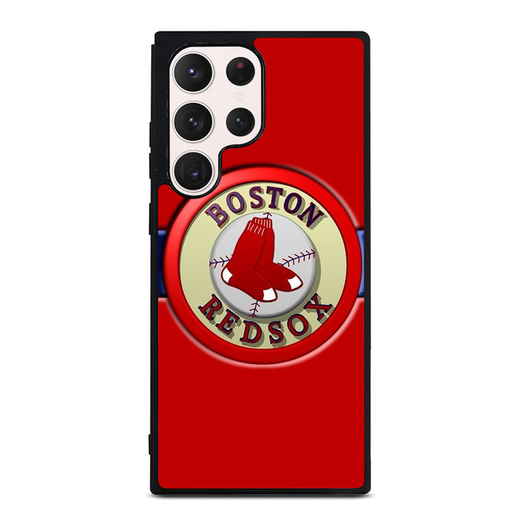BOSTON RED SOX RED EMBLEM Samsung Galaxy S23 Ultra Case Cover