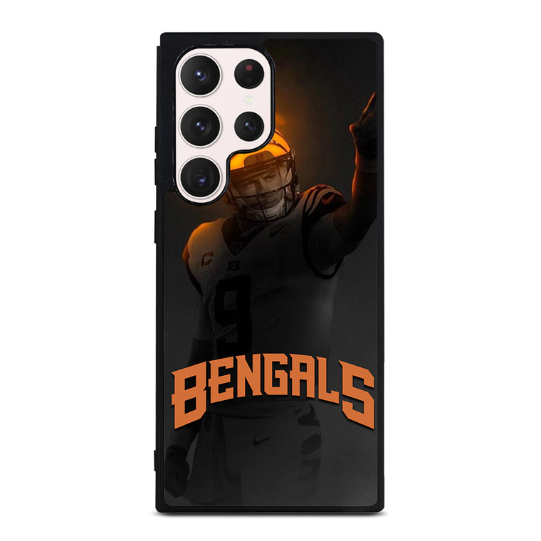 CINCINNATI BENGALS JOE BURROW Samsung Galaxy S23 Ultra Case Cover