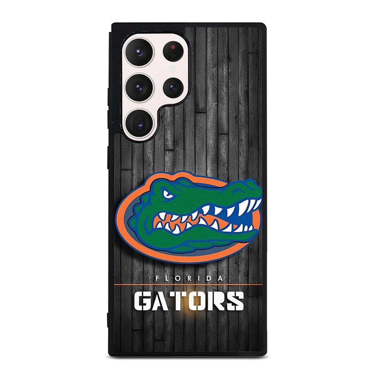 FLORIDA GATORS TEAM WOOD LOGO Samsung Galaxy S23 Ultra Case Cover