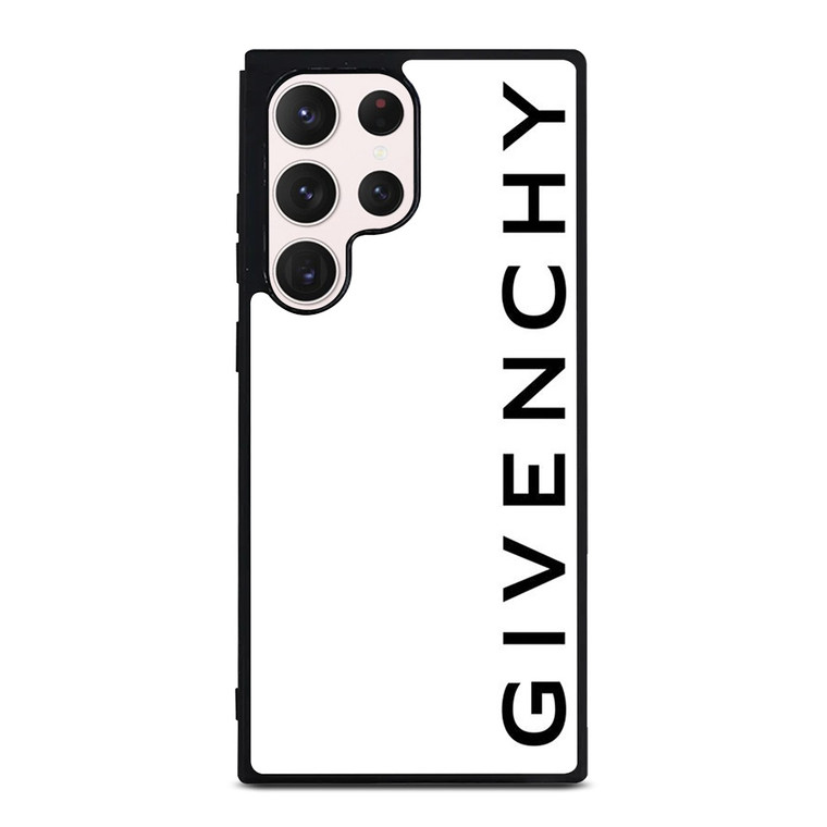 GIVENCHY PARIS WHITE LOGO Samsung Galaxy S23 Ultra Case Cover