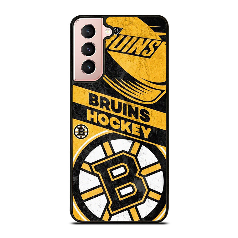 BOSTON BRUINS HOCKEY LOGO  Samsung Galaxy S21 Case Cover