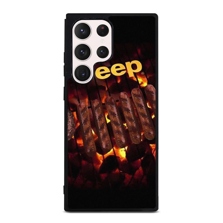 JEEP BURNING LOGO Samsung Galaxy S23 Ultra Case Cover