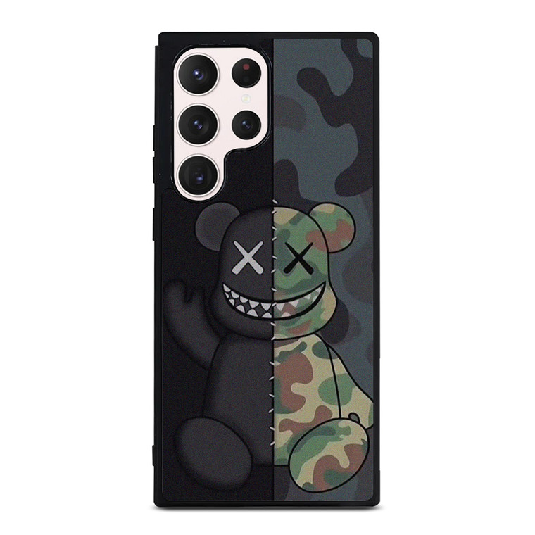 KAWS BLACK CAMO Samsung Galaxy S23 Ultra Case Cover
