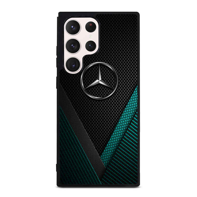 MERCEDES BENZ CARBON EMBLEM Samsung Galaxy S23 Ultra Case Cover