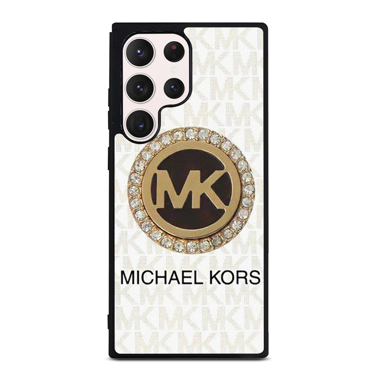 MICHAEL KORS MK DIAMOND LOGO Samsung Galaxy S23 Ultra Case Cover MICHAEL KORS MK DIAMOND LOGO Samsung Galaxy S23 Ultra Case Cover