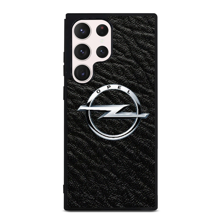 OPEL LEATHER LOGO Samsung Galaxy S23 Ultra Case Cover