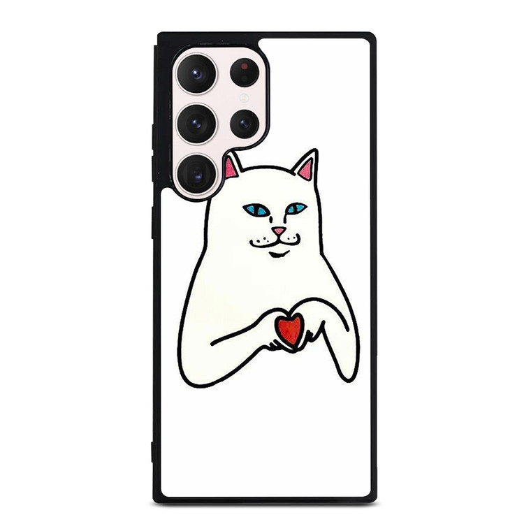 RIPNDIP CAT LOVE SIGN Samsung Galaxy S23 Ultra Case Cover