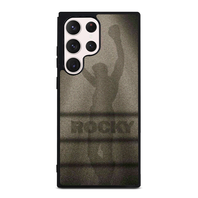 ROCKY BALBOA BOXING SILHOUETTE Samsung Galaxy S23 Ultra Case Cover ROCKY BALBOA BOXING SILHOUETTE Samsung Galaxy S23 Ultra Case Cover