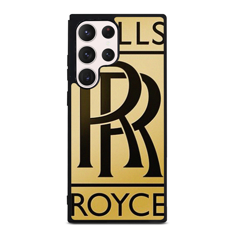 ROLLS ROYCE GOLD LOGO Samsung Galaxy S23 Ultra Case Cover ROLLS ROYCE GOLD LOGO Samsung Galaxy S23 Ultra Case Cover