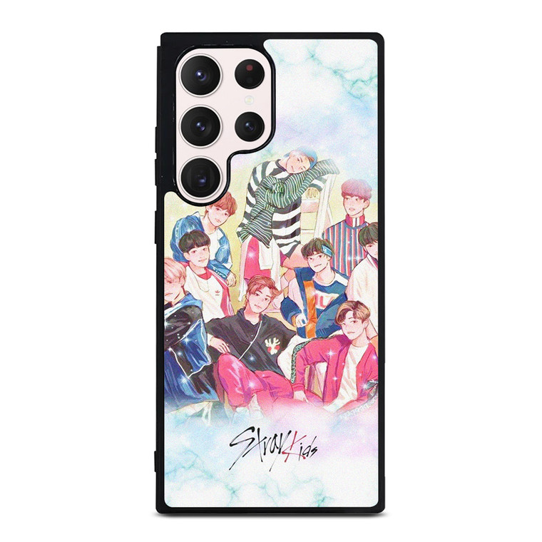 STRAY KIDS ANIME ART Samsung Galaxy S23 Ultra Case Cover