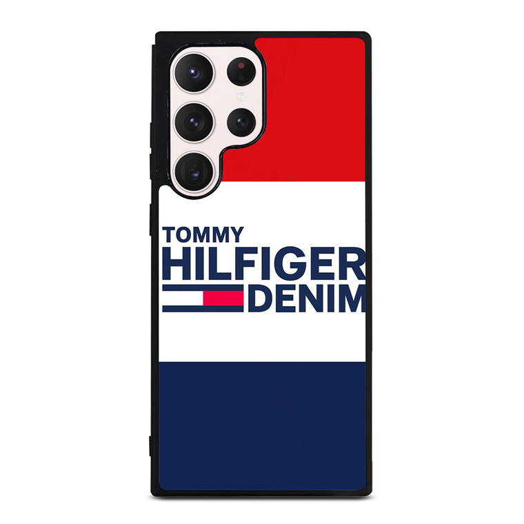 TOMMY HILFIGER DENIM FASHION SYMBOL Samsung Galaxy S23 Ultra Case Cover