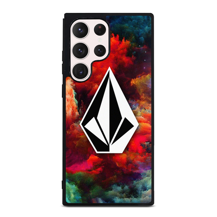 VOLCOM COLOR SPLASH LOGO Samsung Galaxy S23 Ultra Case Cover