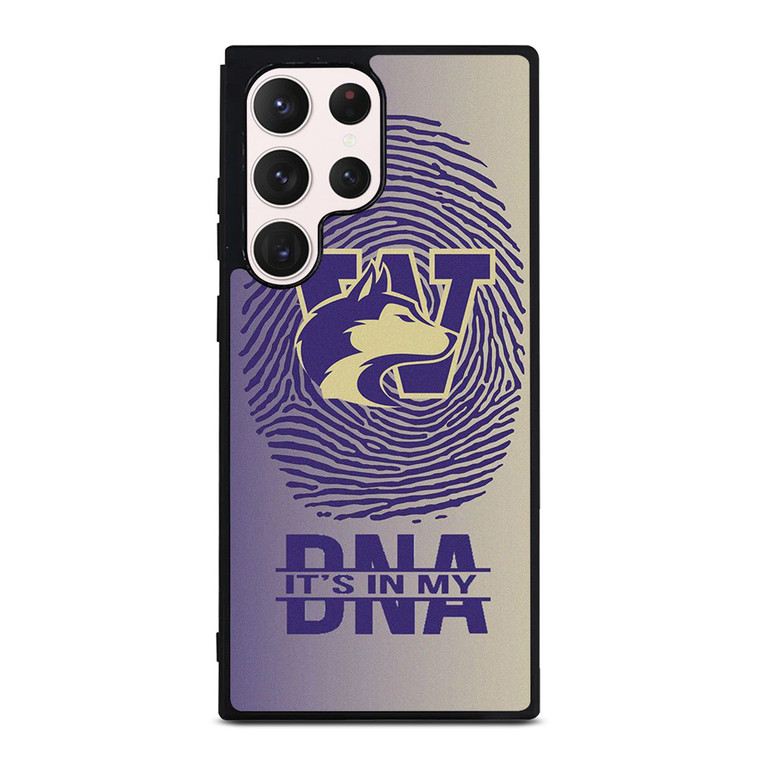 WASHINGTON HUSKIES DNA FOOTBALL Samsung Galaxy S23 Ultra Case Cover