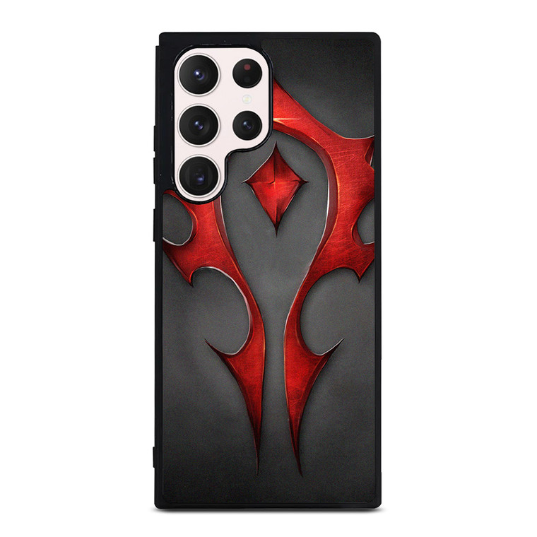 WORLD OF WARCRAFT HORDE LOGO Samsung Galaxy S23 Ultra Case Cover