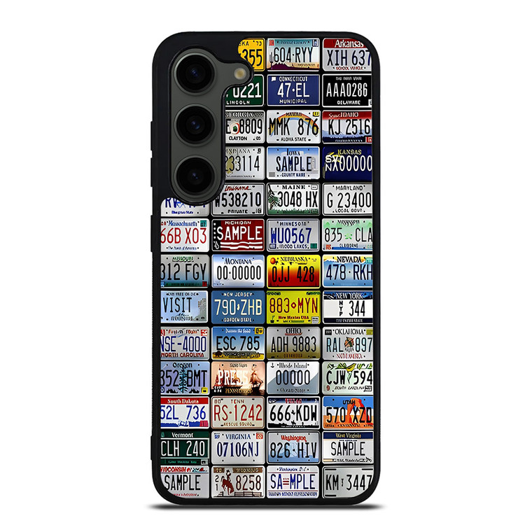 ALL STATES LICENSE PLATE COLLAGE Samsung Galaxy S23 Plus Case Cover