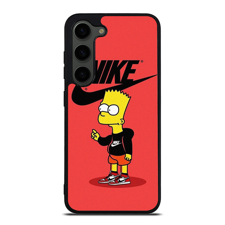 BART SIMPSONS NIKE RED Samsung Galaxy S23 Plus Case Cover BART SIMPSONS NIKE RED Samsung Galaxy S23 Plus Case Cover