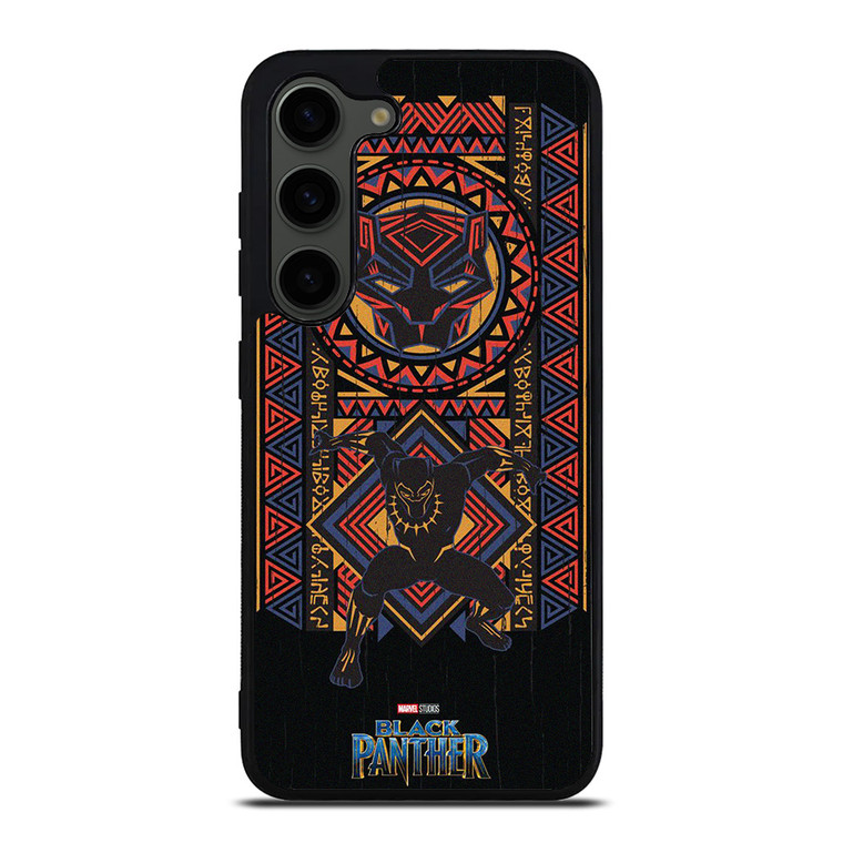 BLACK PANTHER ETHNIC PATTERN Samsung Galaxy S23 Plus Case Cover