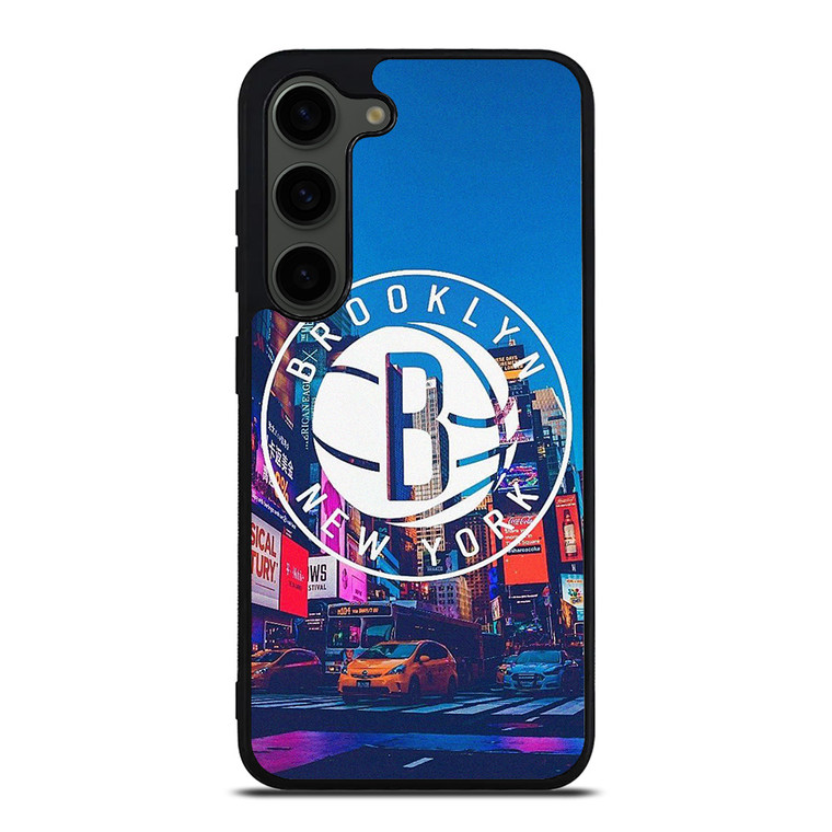 BROOKLYN NEW YORK NBA TIME SQUARE Samsung Galaxy S23 Plus Case Cover