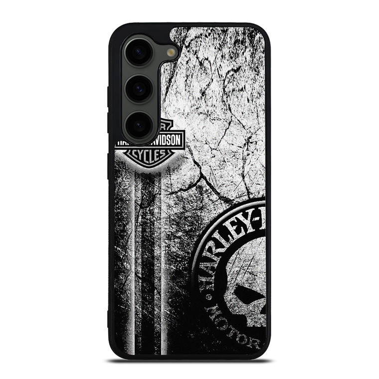 HARLEY DAVIDSON WALL TEXTURE LOGO Samsung Galaxy S23 Plus Case Cover HARLEY DAVIDSON WALL TEXTURE LOGO Samsung Galaxy S23 Plus Case Cover