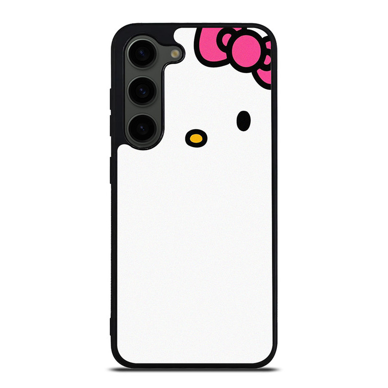 HELLO KITTY FLAT ILLUSTRATION WHITE Samsung Galaxy S23 Plus Case Cover