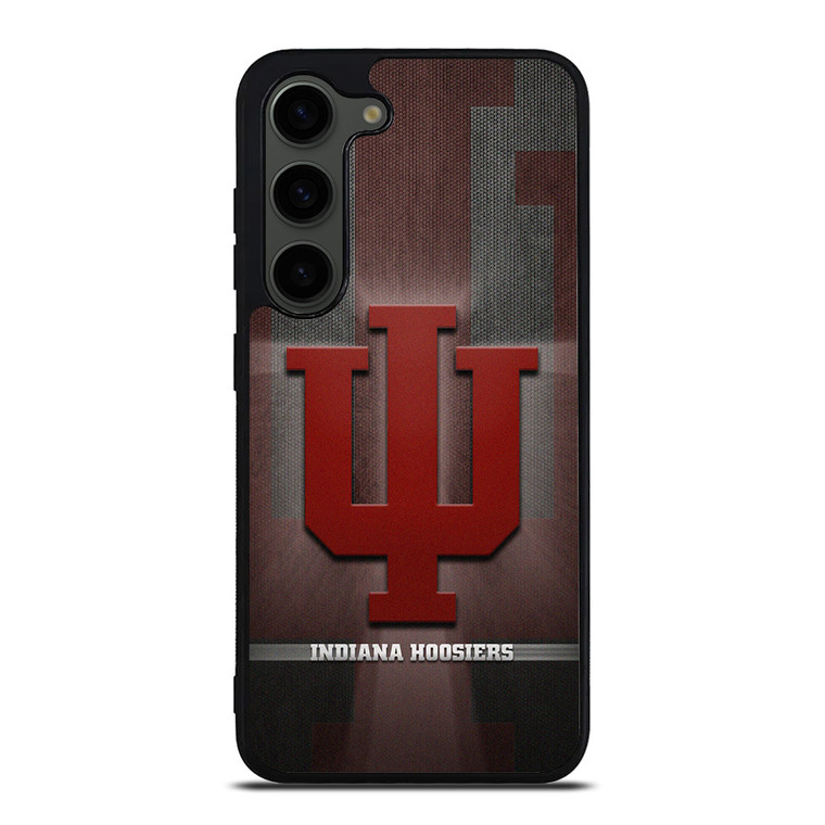 INDIANA HOOSIERS BASKETBALL METAL LOGO Samsung Galaxy S23 Plus Case Cover