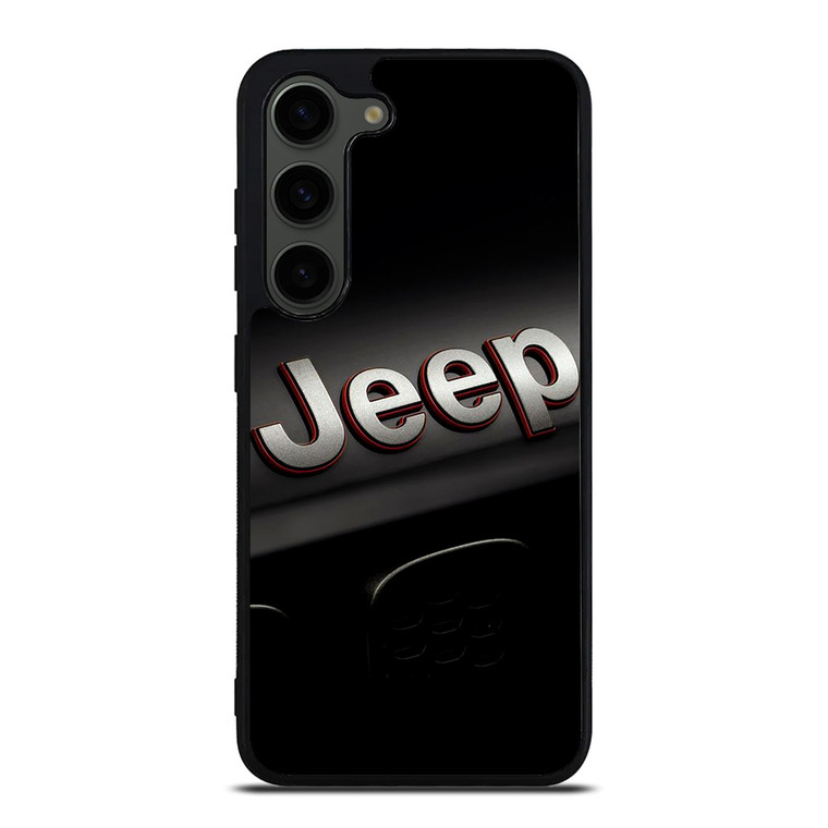 JEEP LOGO METAL EMBLEM GRILL Samsung Galaxy S23 Plus Case Cover