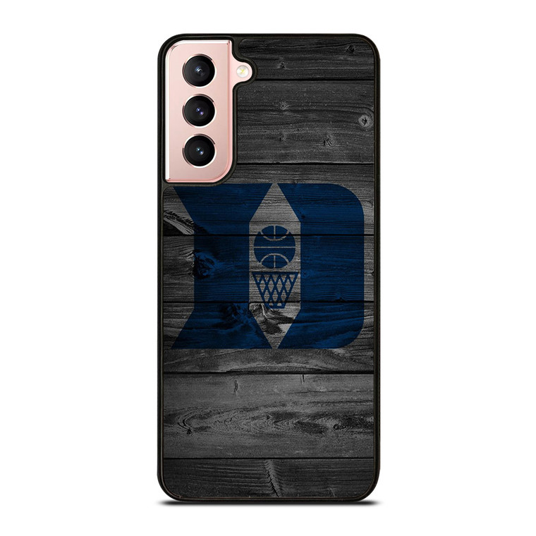 DUKE BLUE DEVILS BASKETBALL WOOD LOGO  Samsung Galaxy S21 Case Cover