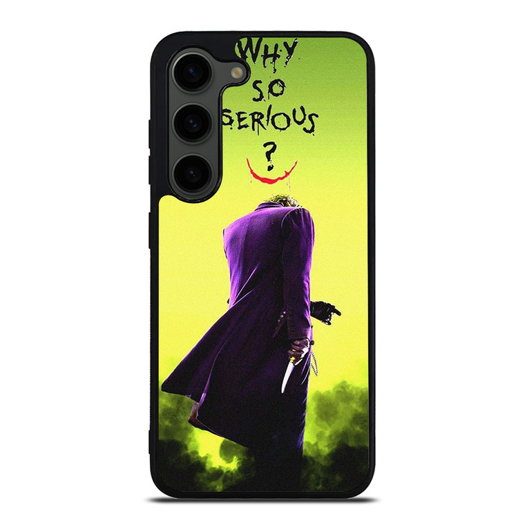 JOKER WHY SO SERIOUS CARTOON Samsung Galaxy S23 Plus Case Cover