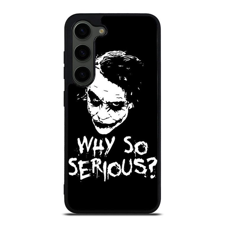 JOKER WHY SO SERIOUS ILLUSTRATION ART Samsung Galaxy S23 Plus Case Cover