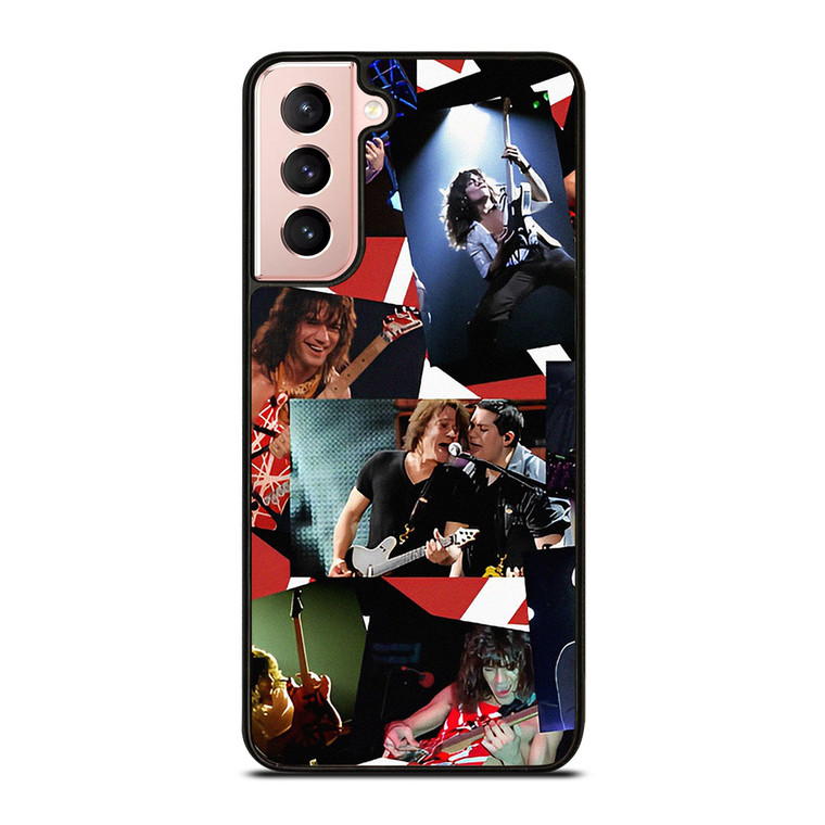 EDDIE VAN HALEN COLLAGE  Samsung Galaxy S21 Case Cover