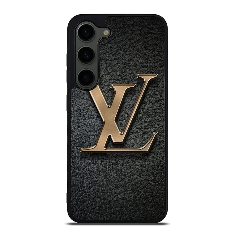 LOUIS VUITTON GOLD LEATHER Samsung Galaxy S23 Plus Case Cover
